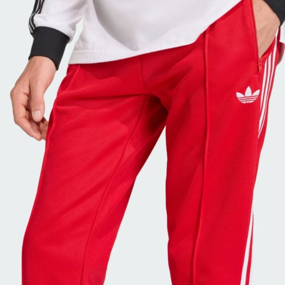 adidas  Track Pants Adicolor Classics Beckenbauer  Men's Red Scarlet new